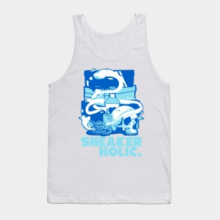 Sneaker Holic Argon Blue Tank Top